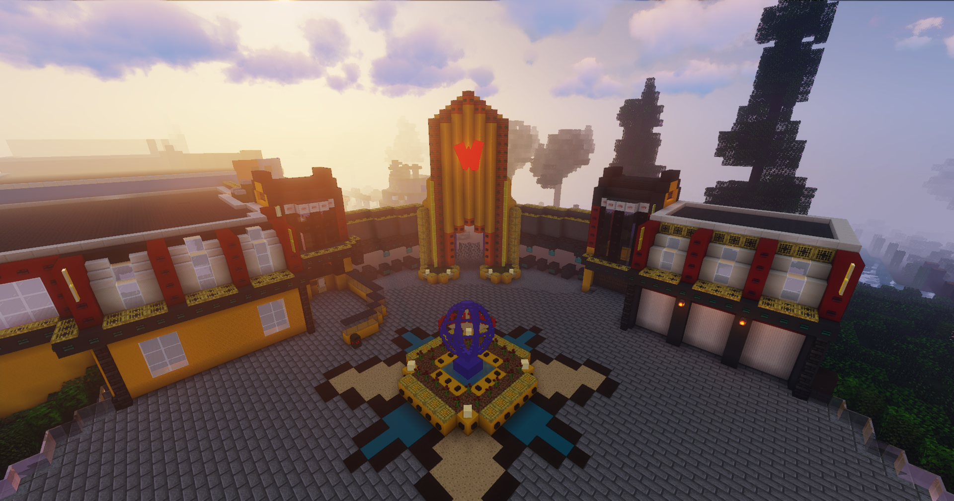 Walibi Holland Minecraft